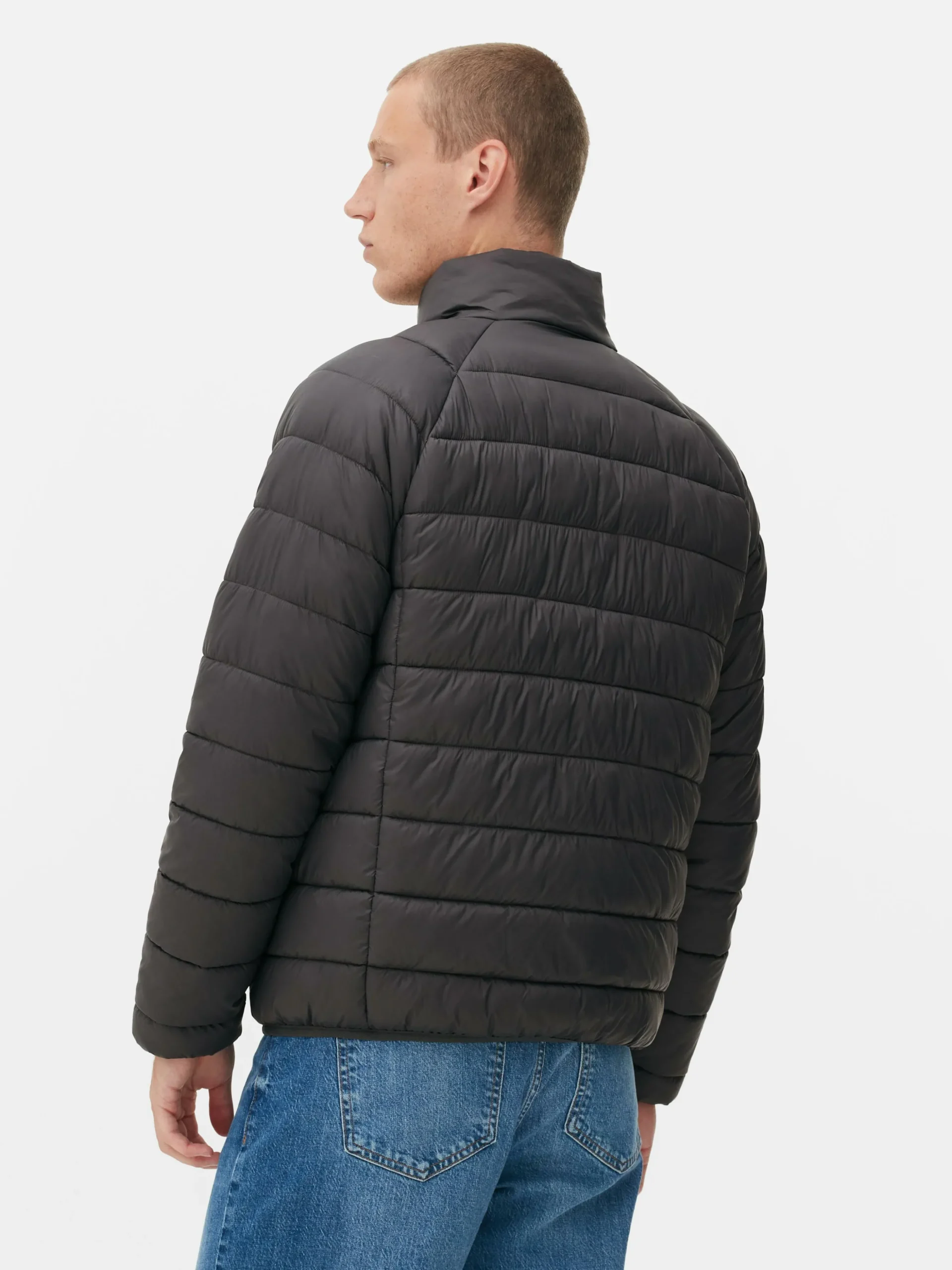 Pufferjack Met Opstaande Kraag