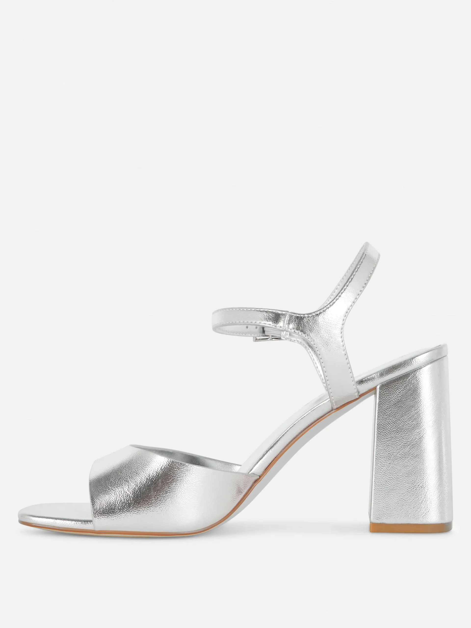 Pumps Met Brede Pasvorm, Blokhak En Bandjes