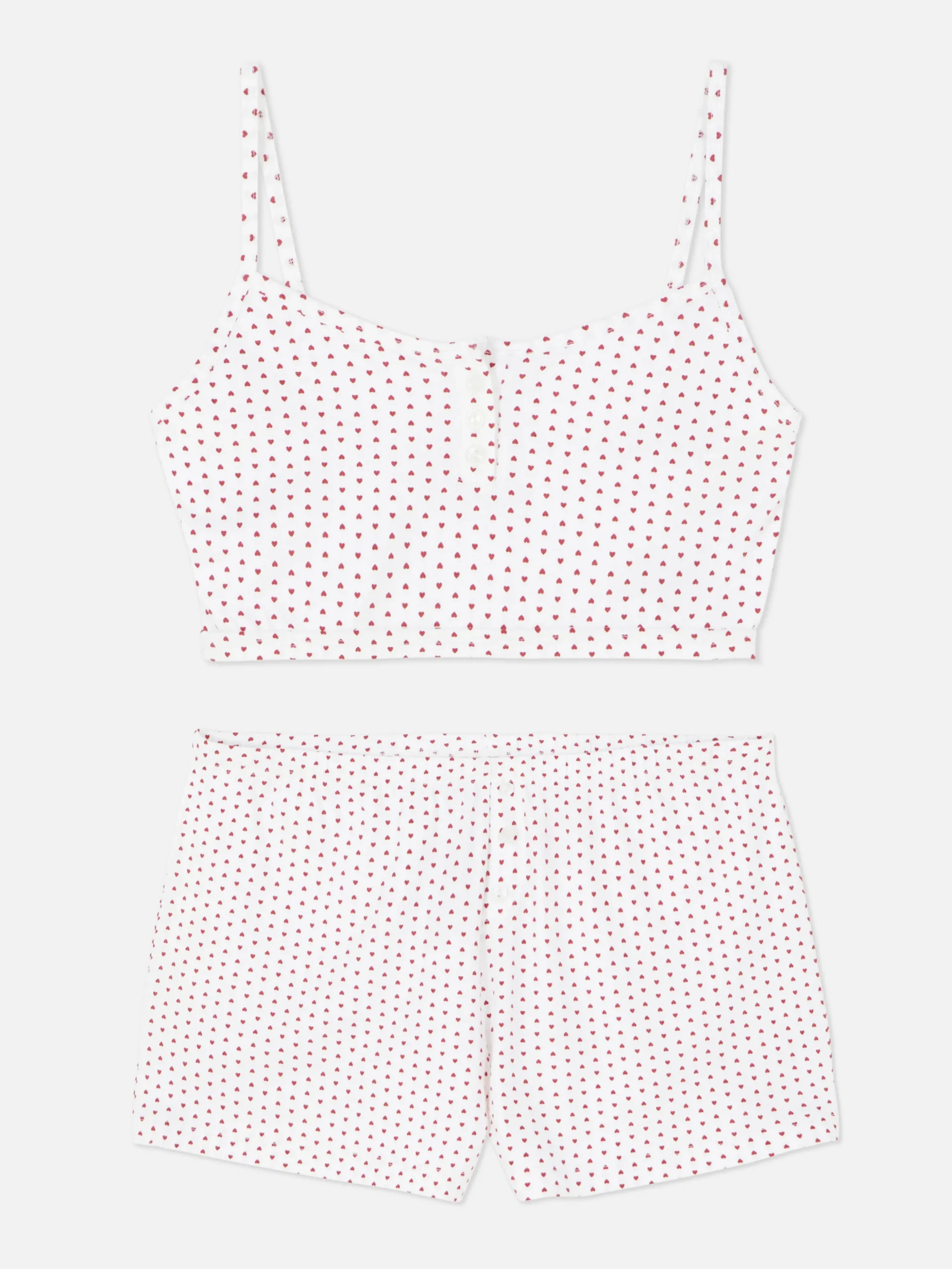 Pyjama Met Hemdje En Korte Broek