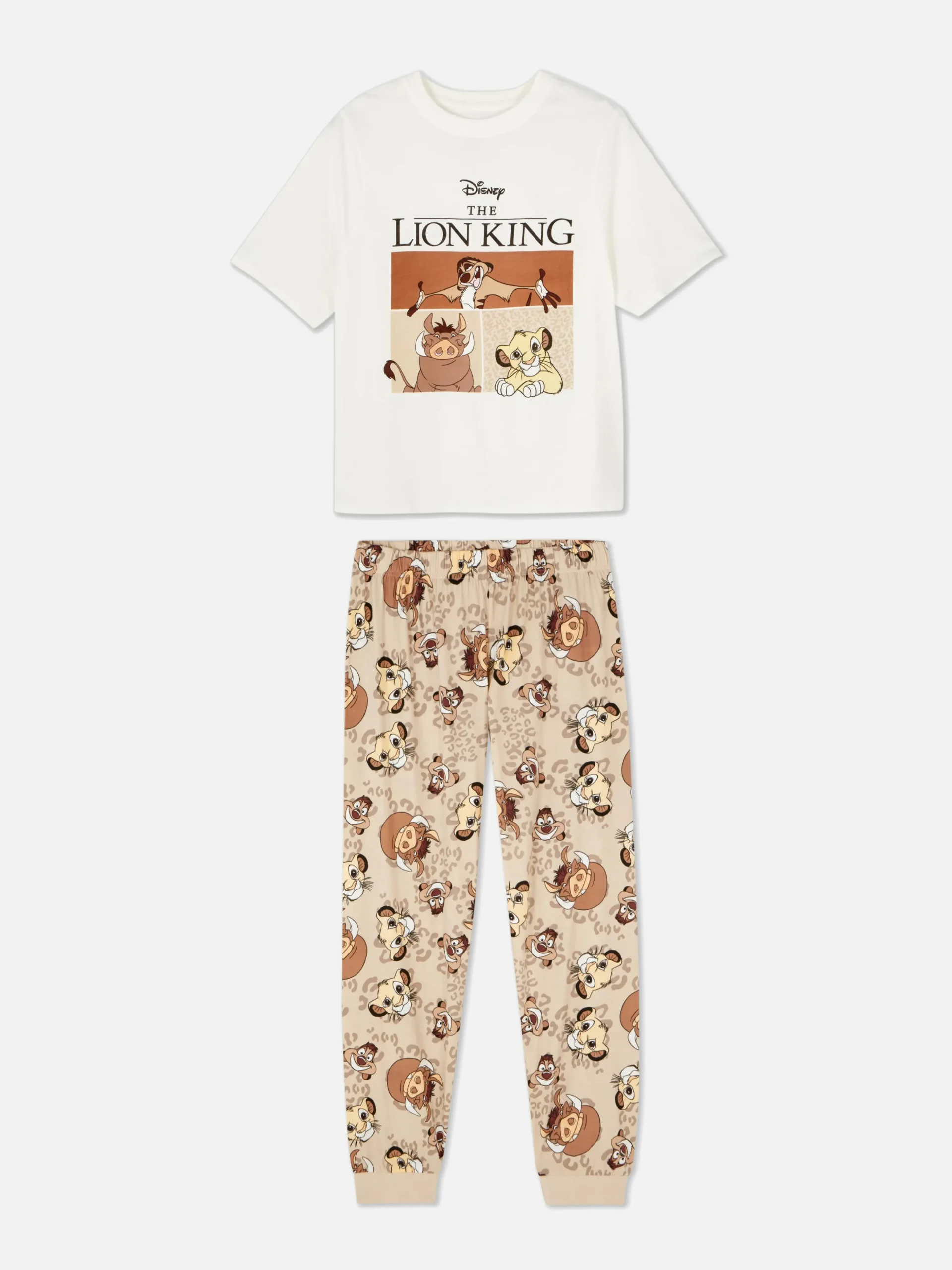 Pyjama Met Korte Mouwen En Disney-personages