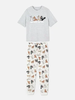 Pyjama Met Korte Mouwen En Disney-personages