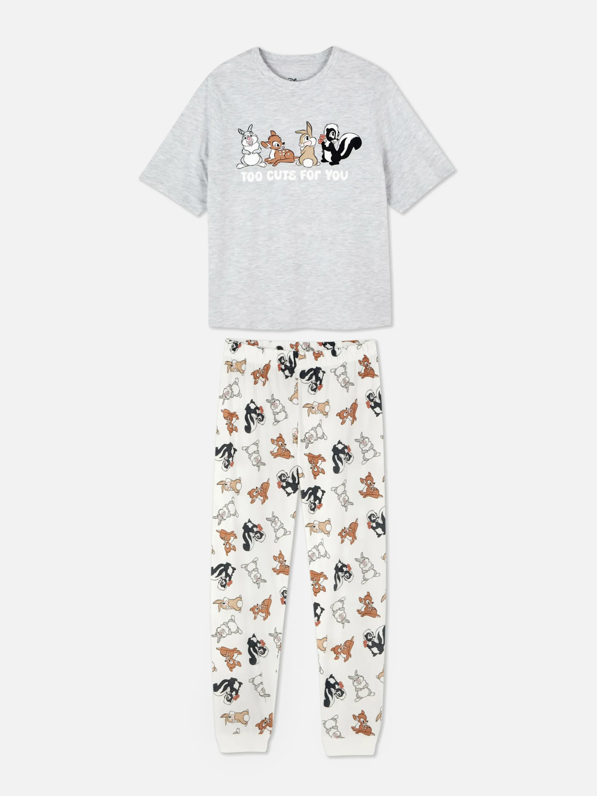 Pyjama Met Korte Mouwen En Disney-personages