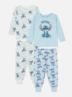 Pyjama Met Lange Mouwen Disney's Stitch, Set Van 2