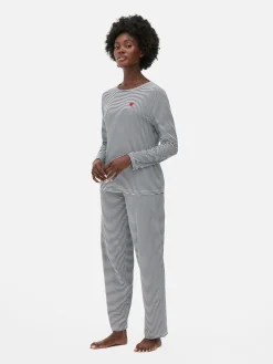 Pyjama Met Lange Mouwen En Patroon