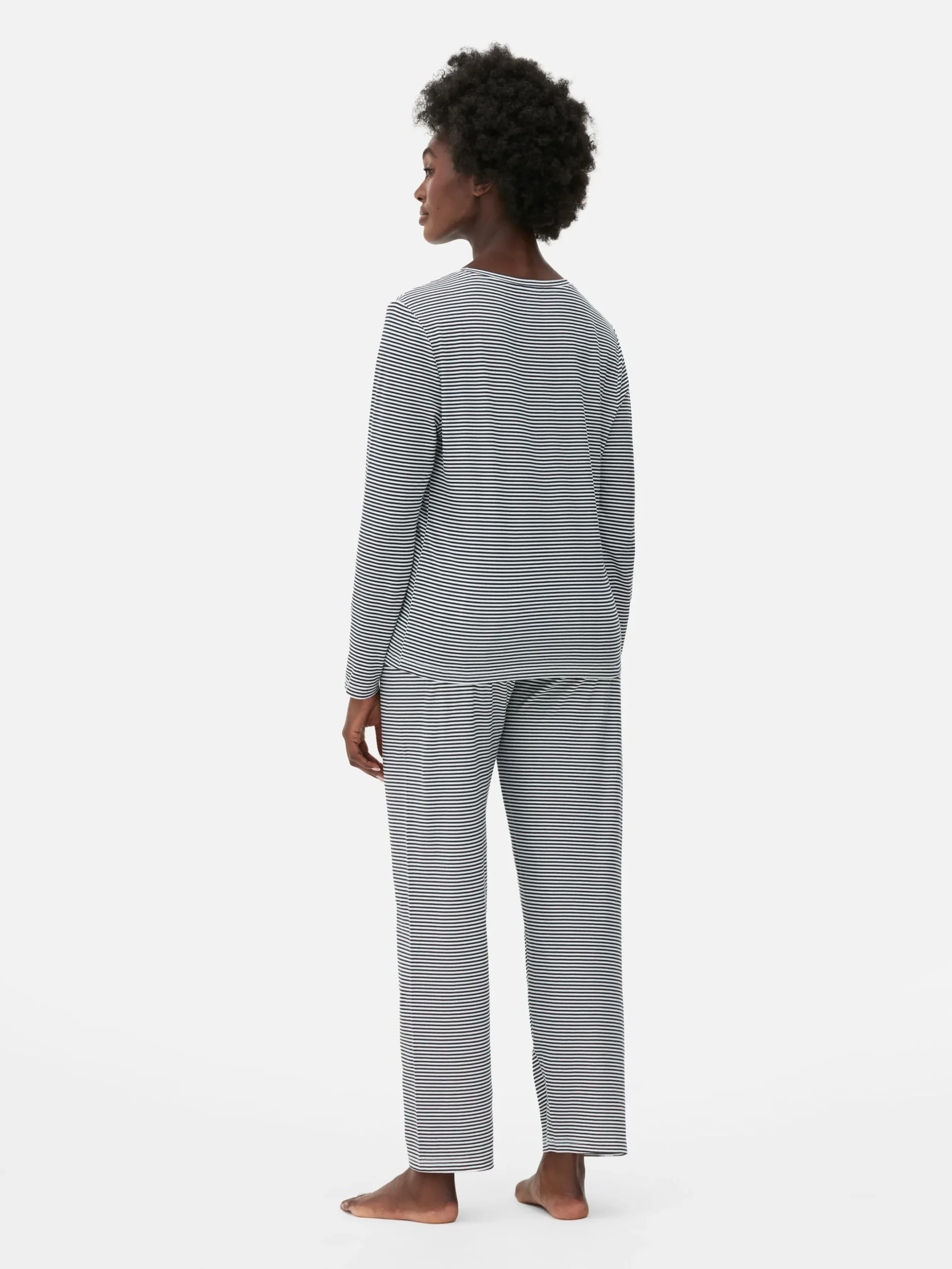 Pyjama Met Lange Mouwen En Patroon