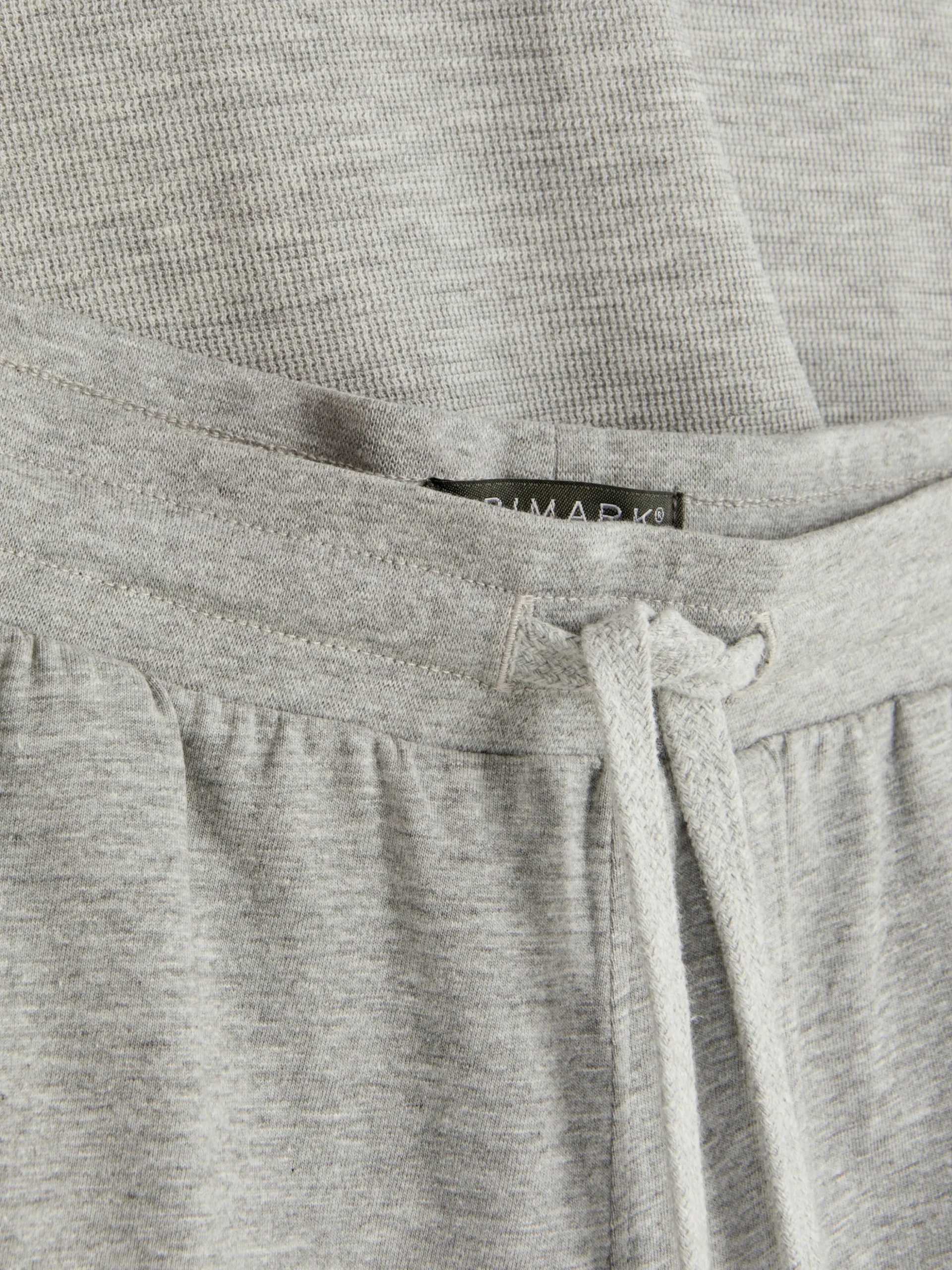Pyjama Met T-shirt En Korte Broek Van Gewafelde Jersey