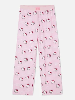 Pyjamabroek Met Wijde Pijpen Hello Kitty
