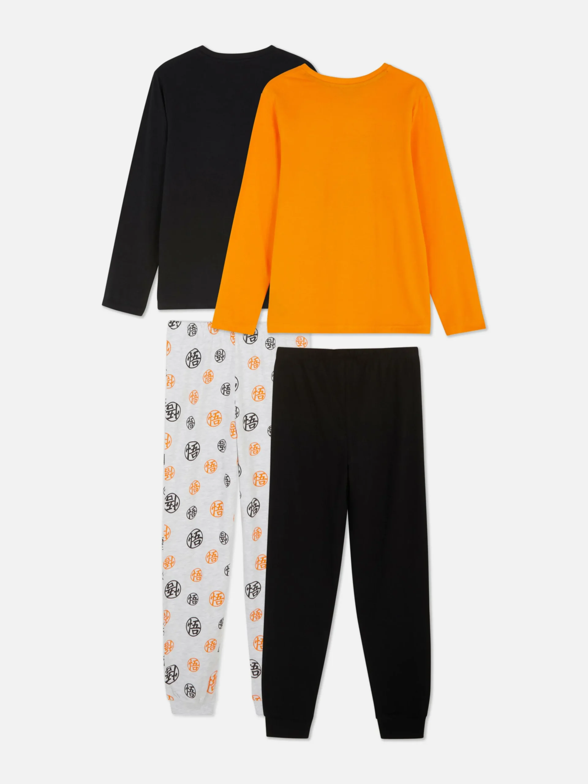 Pyjama's Met Lange Mouwen Dragon Ball Z, Set Van 2