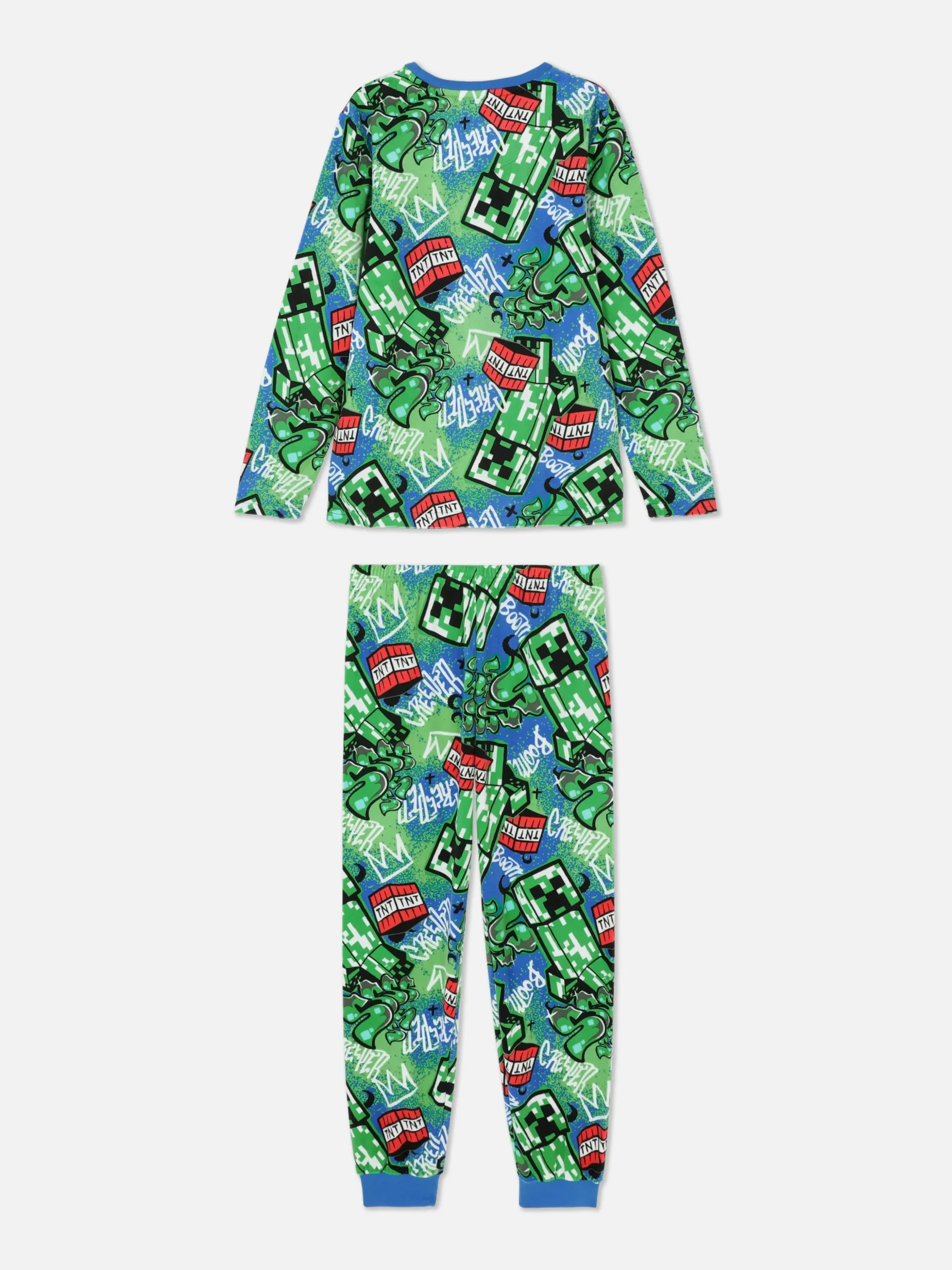 Pyjamaset Met T-shirt En Broek Minecraft