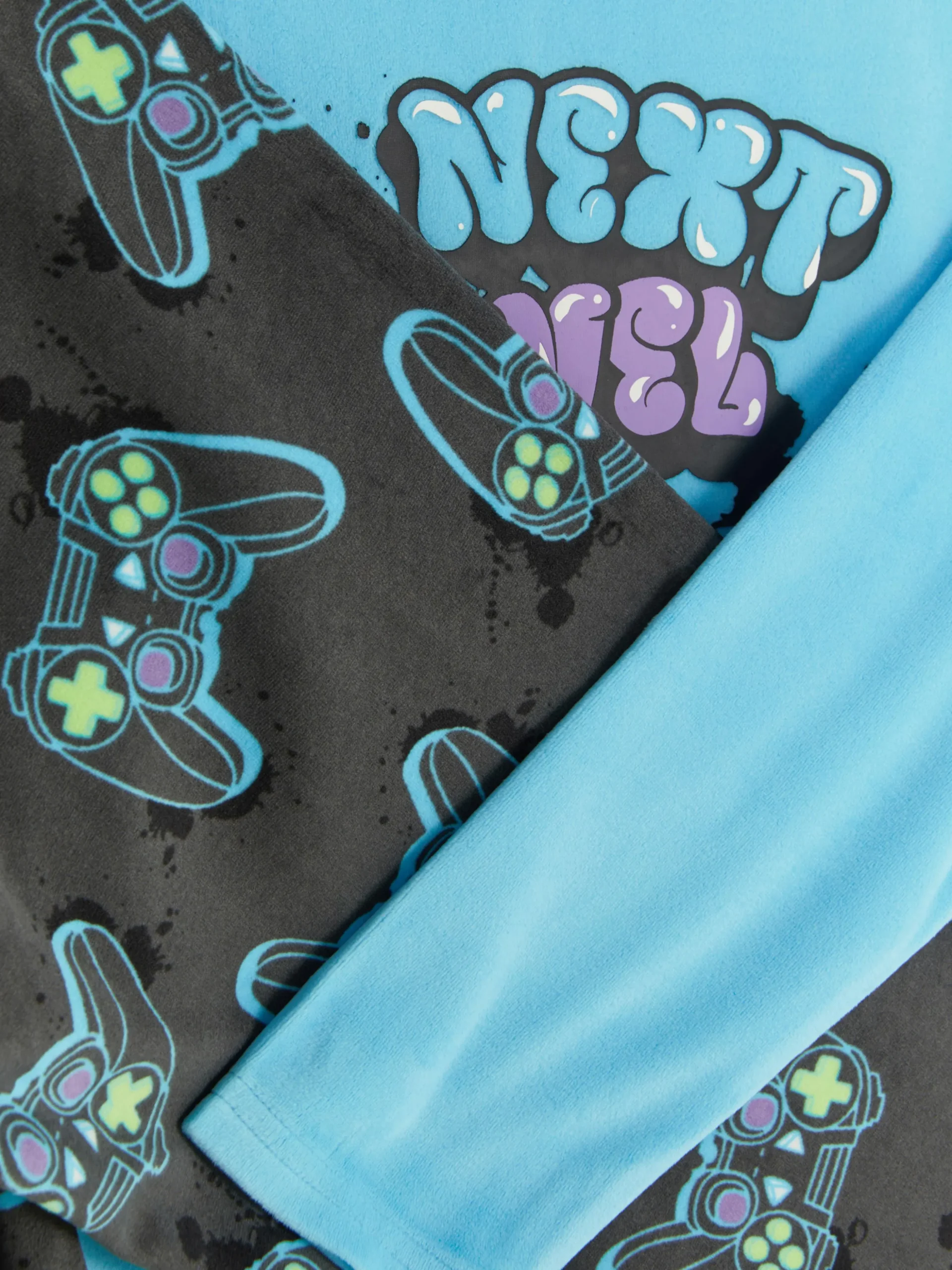 Pyjamaset Met T-shirt En Broek Game Controller
