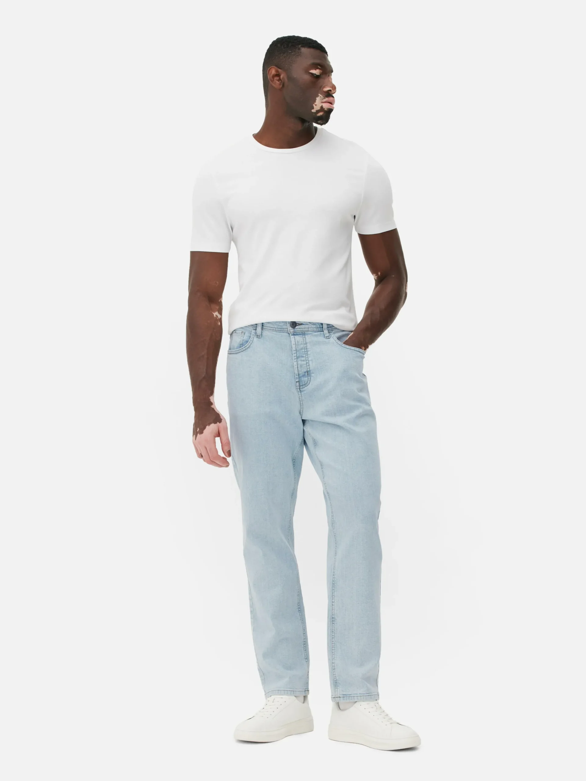 Rechte Stretchjeans
