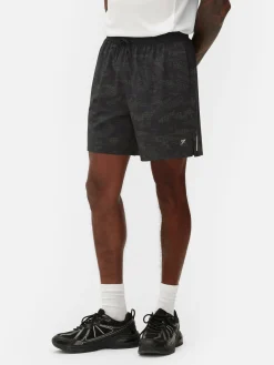 Reflecterende Sportshort Met Patroon