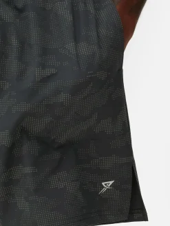 Reflecterende Sportshort Met Patroon