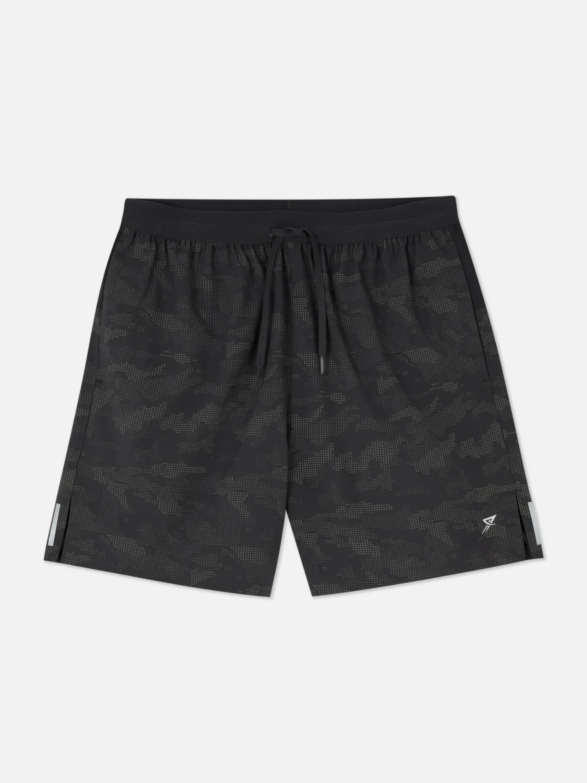 Reflecterende Sportshort Met Patroon