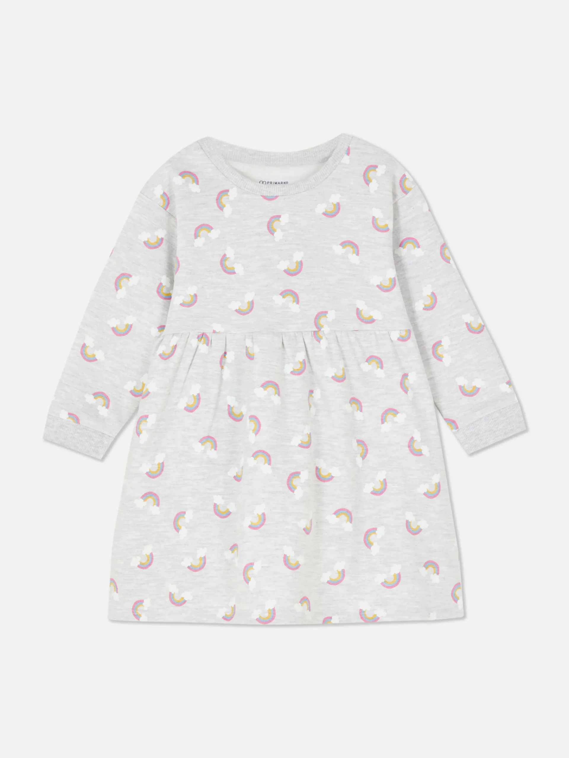 Regenboog Sweatshirtjurk