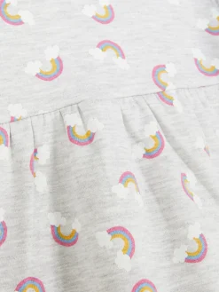 Regenboog Sweatshirtjurk