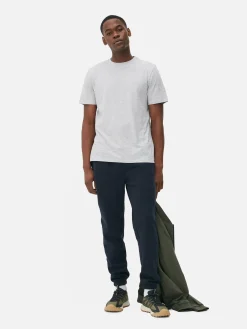 Regular Fit Gemêleerd T-shirt