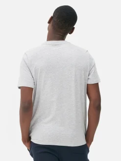 Regular Fit Gemêleerd T-shirt