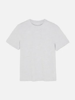 Regular Fit Gemêleerd T-shirt