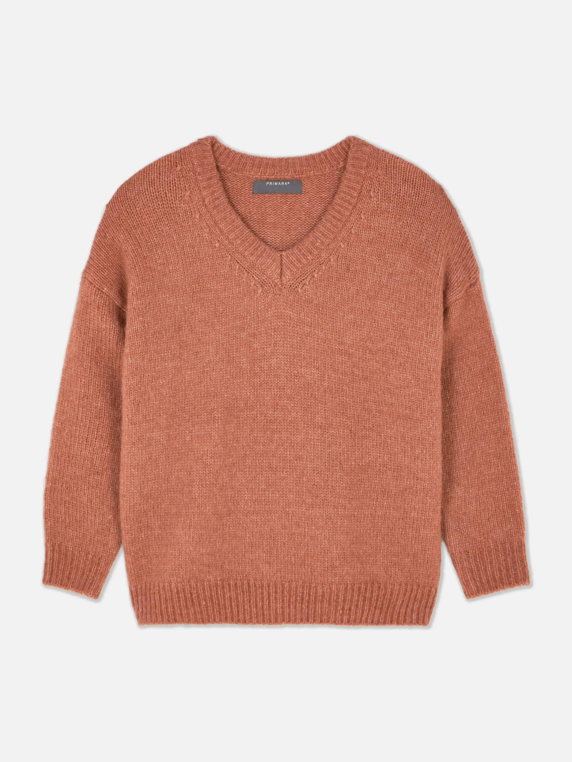 Regular Fit Trui Met V-hals