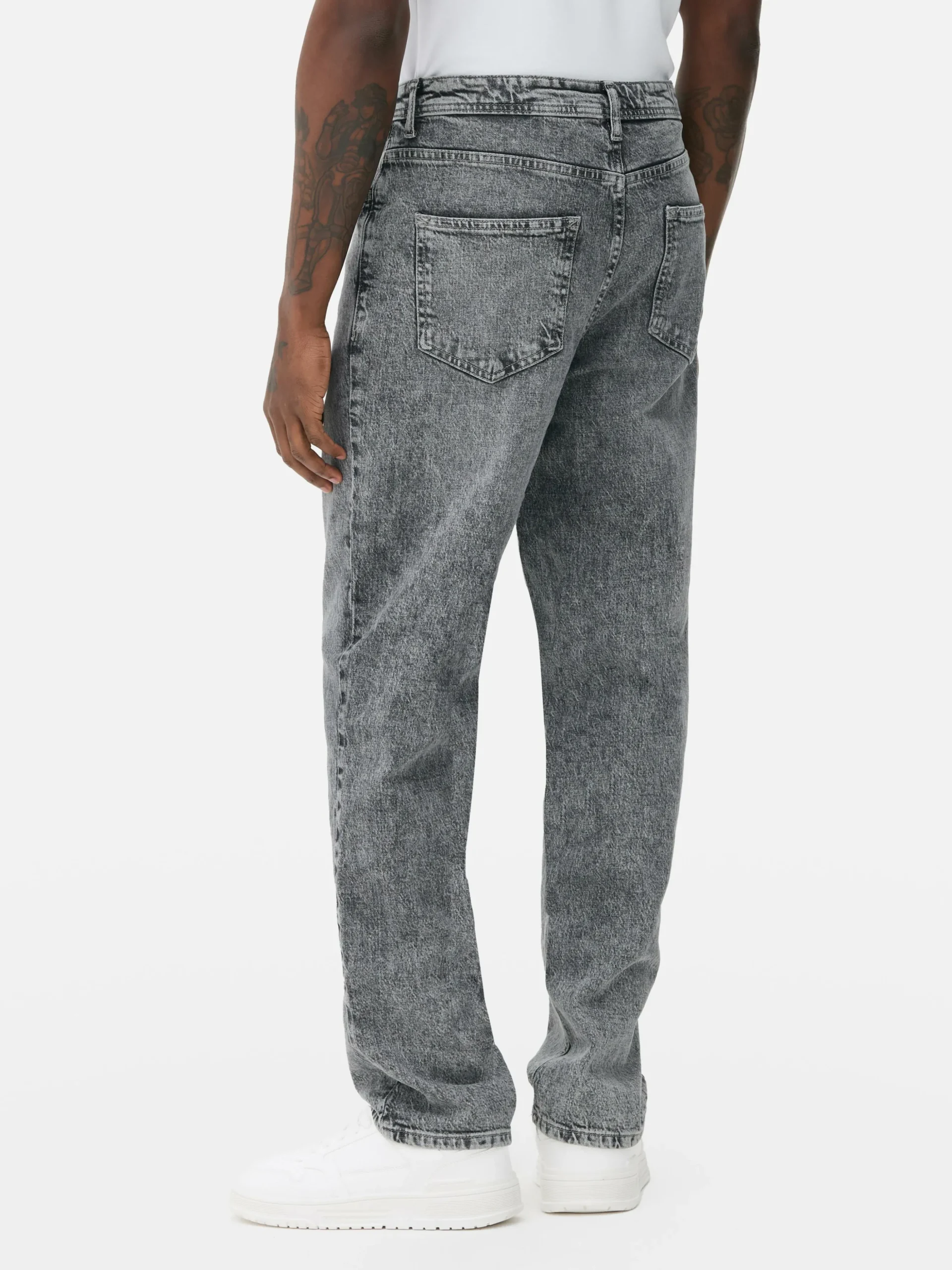 Relaxed Jeans Met Rechte Pijpen