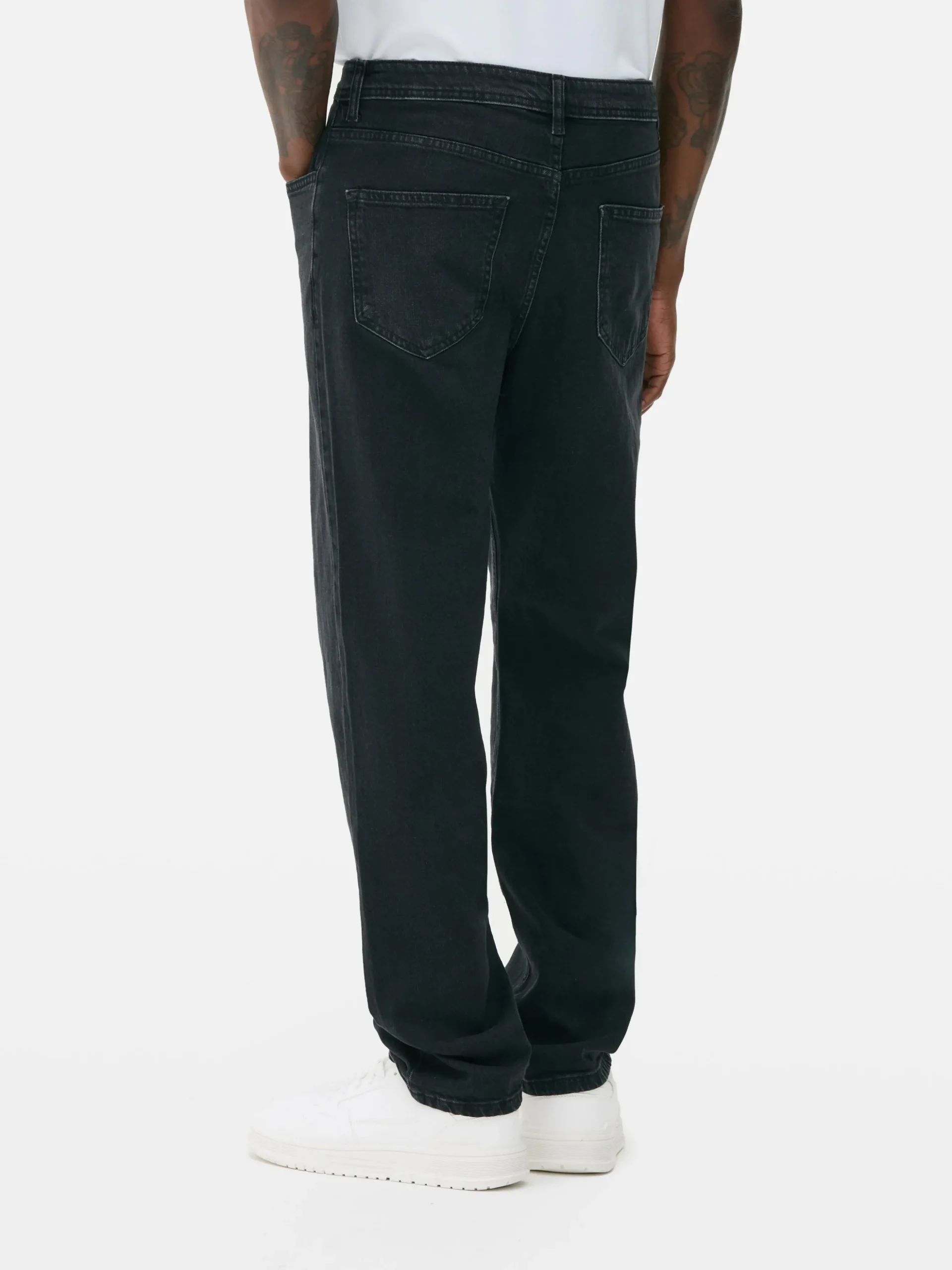 Relaxed Jeans Met Rechte Pijpen