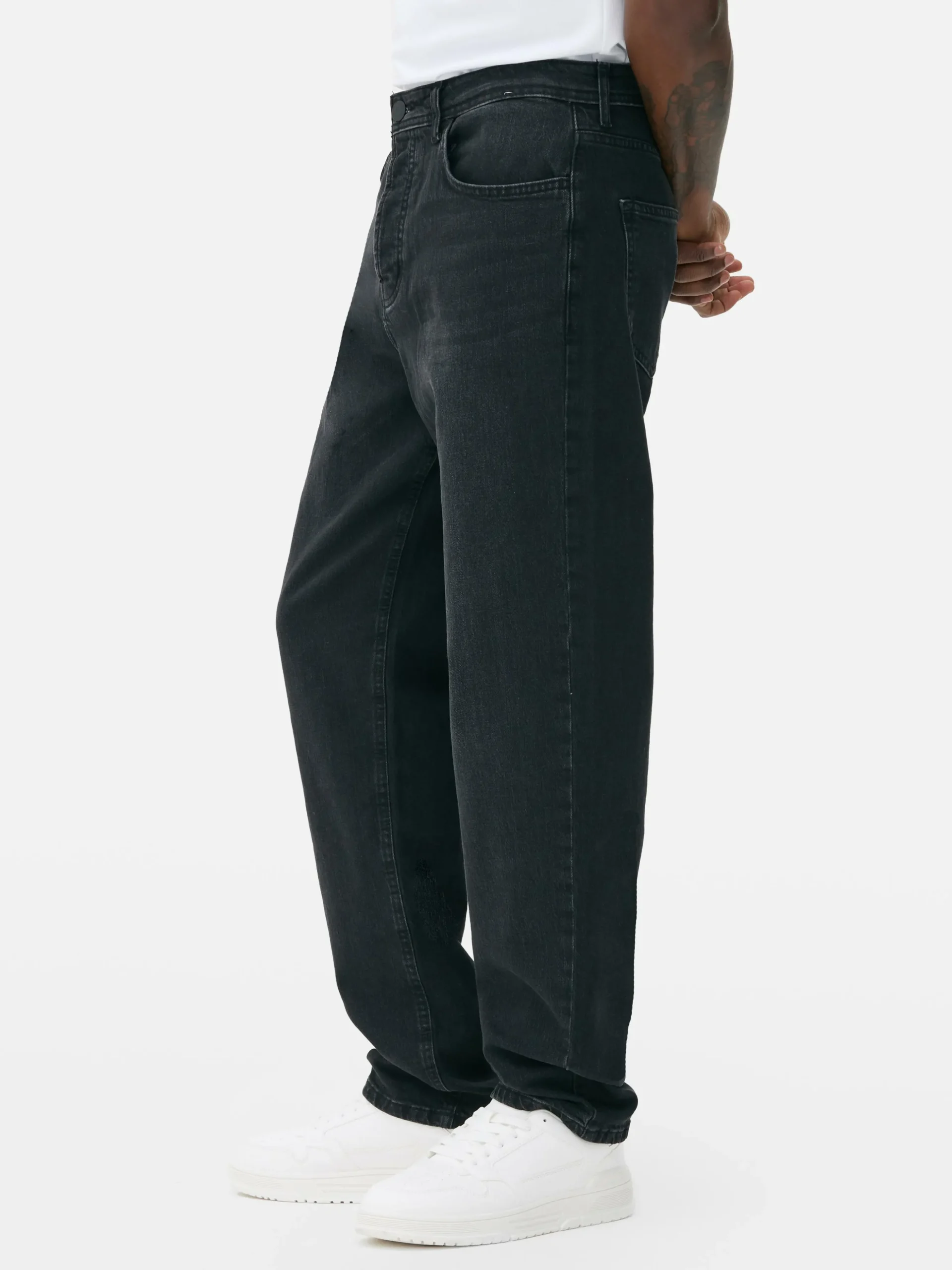 Relaxed Jeans Met Rechte Pijpen
