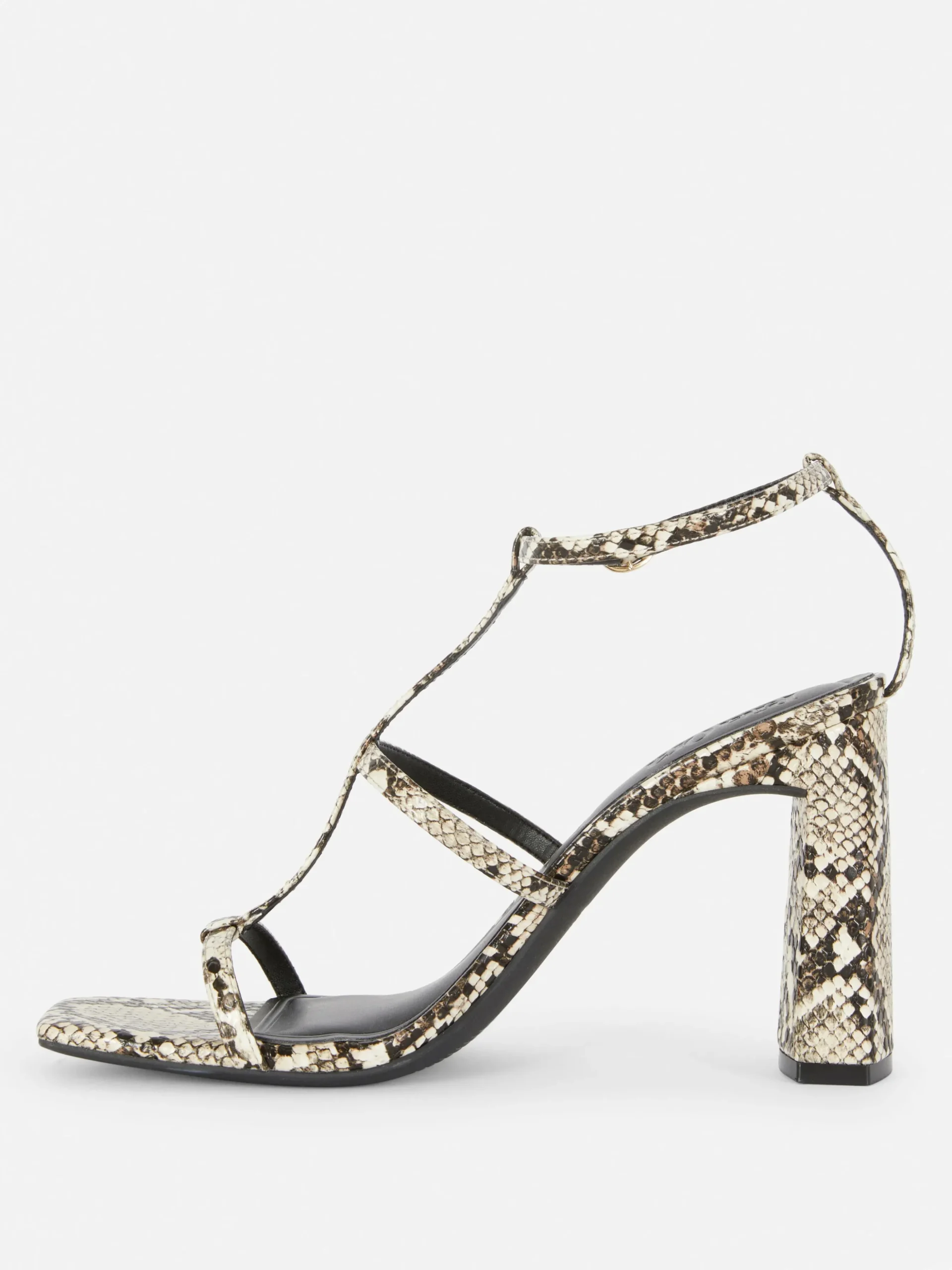 Sandalen Met T-bandje En Blokhak Rita Ora