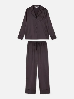 Satijnen Lange Pyjama