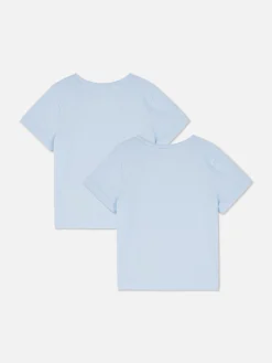 School-T-shirts Met Korte Mouwen, Set Van 2
