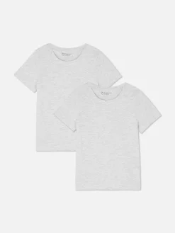 School-T-shirts Met Korte Mouwen, Set Van 2