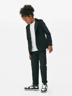 Set Van Fluwelen Blazer En Broek