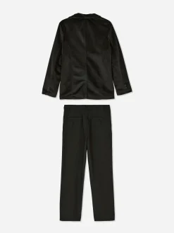 Set Van Fluwelen Blazer En Broek