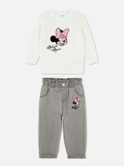 Set Van Gebreide Trui En Jeans Disney's Minnie Mouse