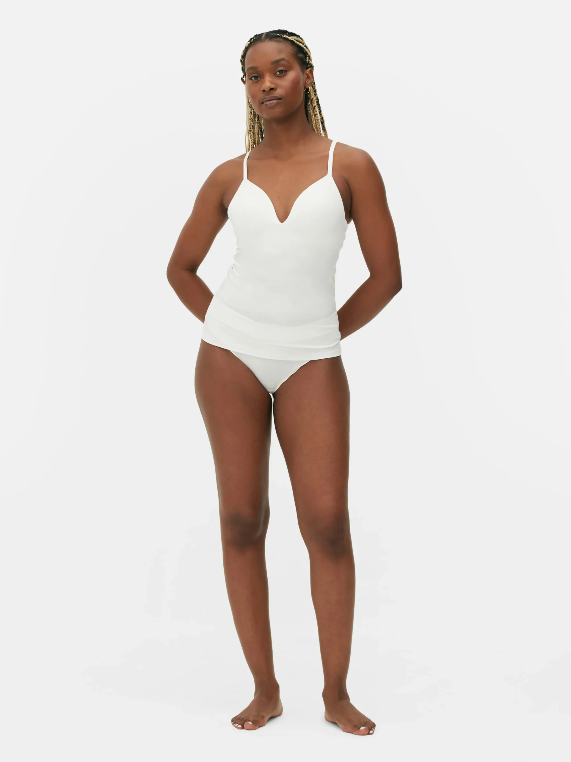 Shapewear-hemdje Met Voorgevormde Cups