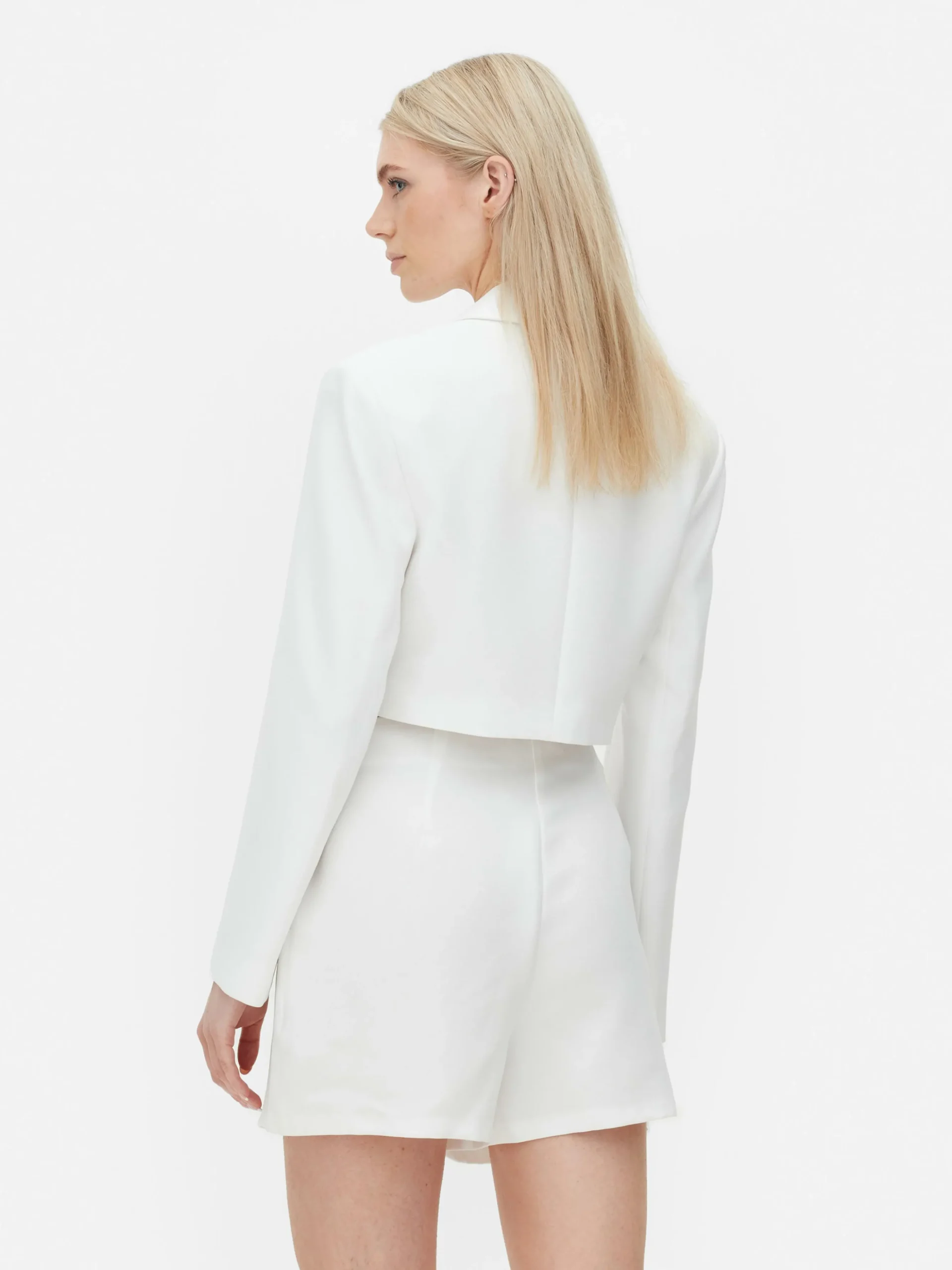 Single-breasted Korte Blazer Luna