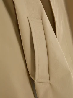 Single-breasted Lange Regenjas