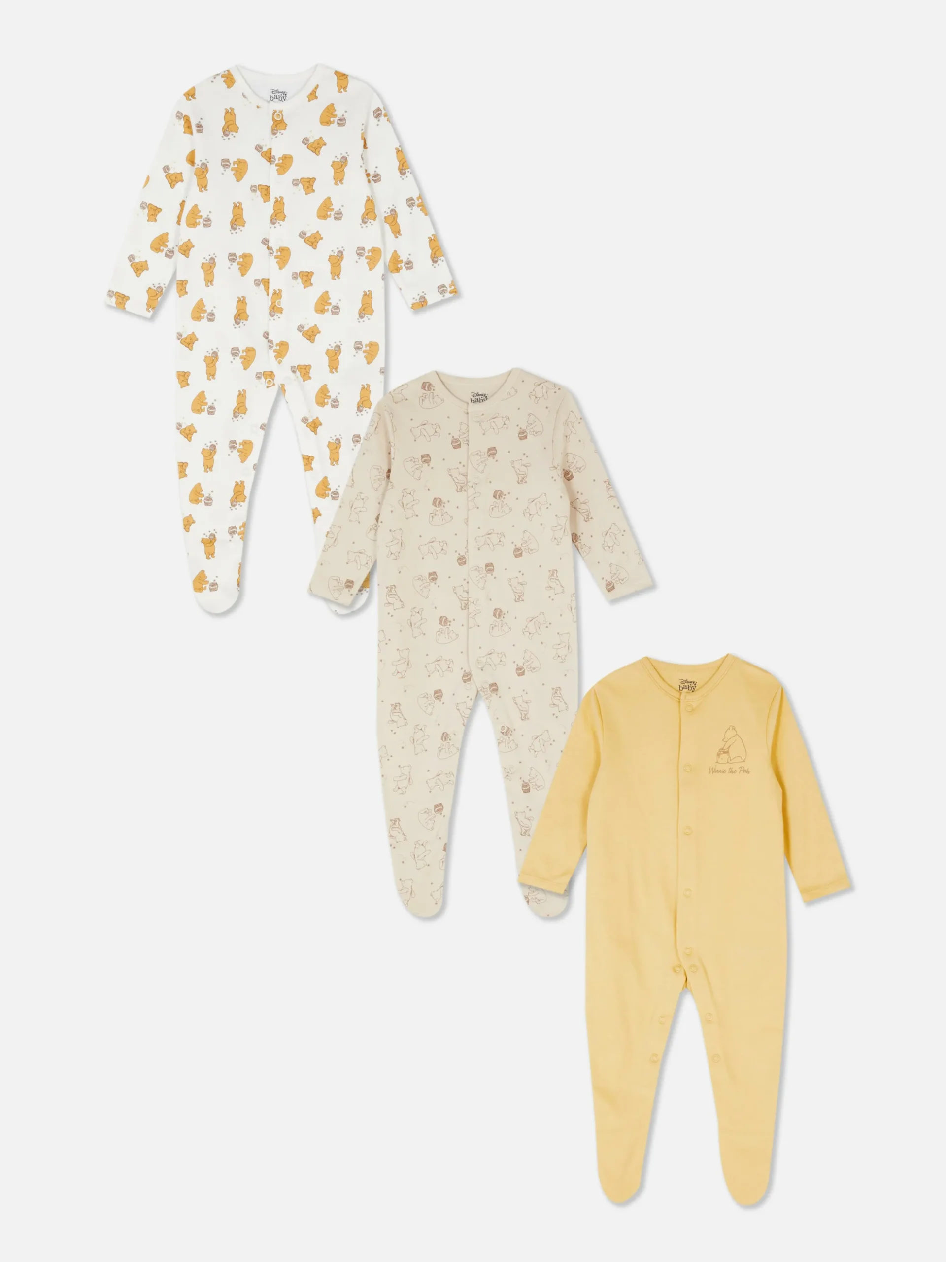 Slaappakjes, Disney's Winnie De Poeh, Set Van 3