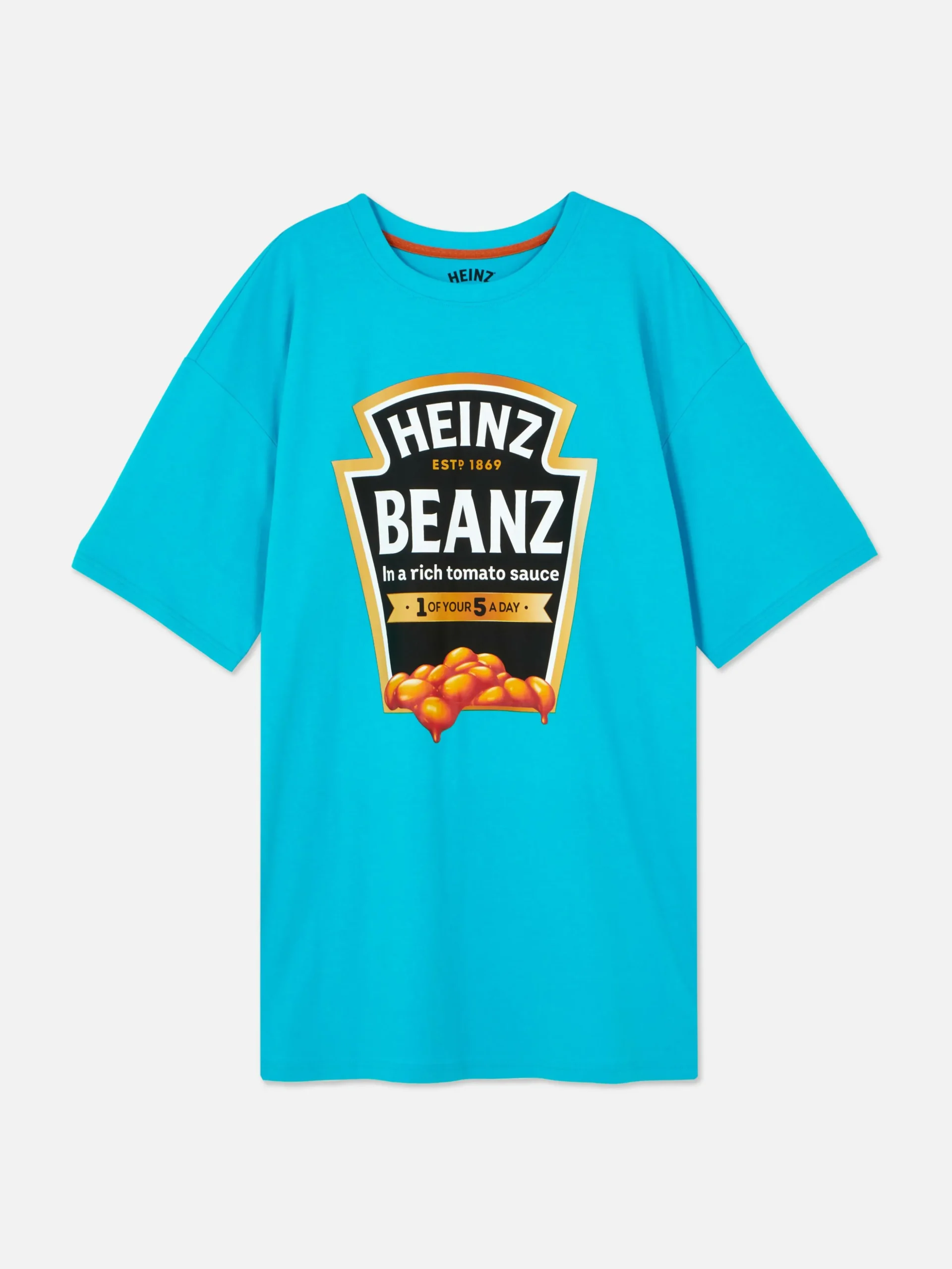 Slaapshirt Met Heinz Beanz-print
