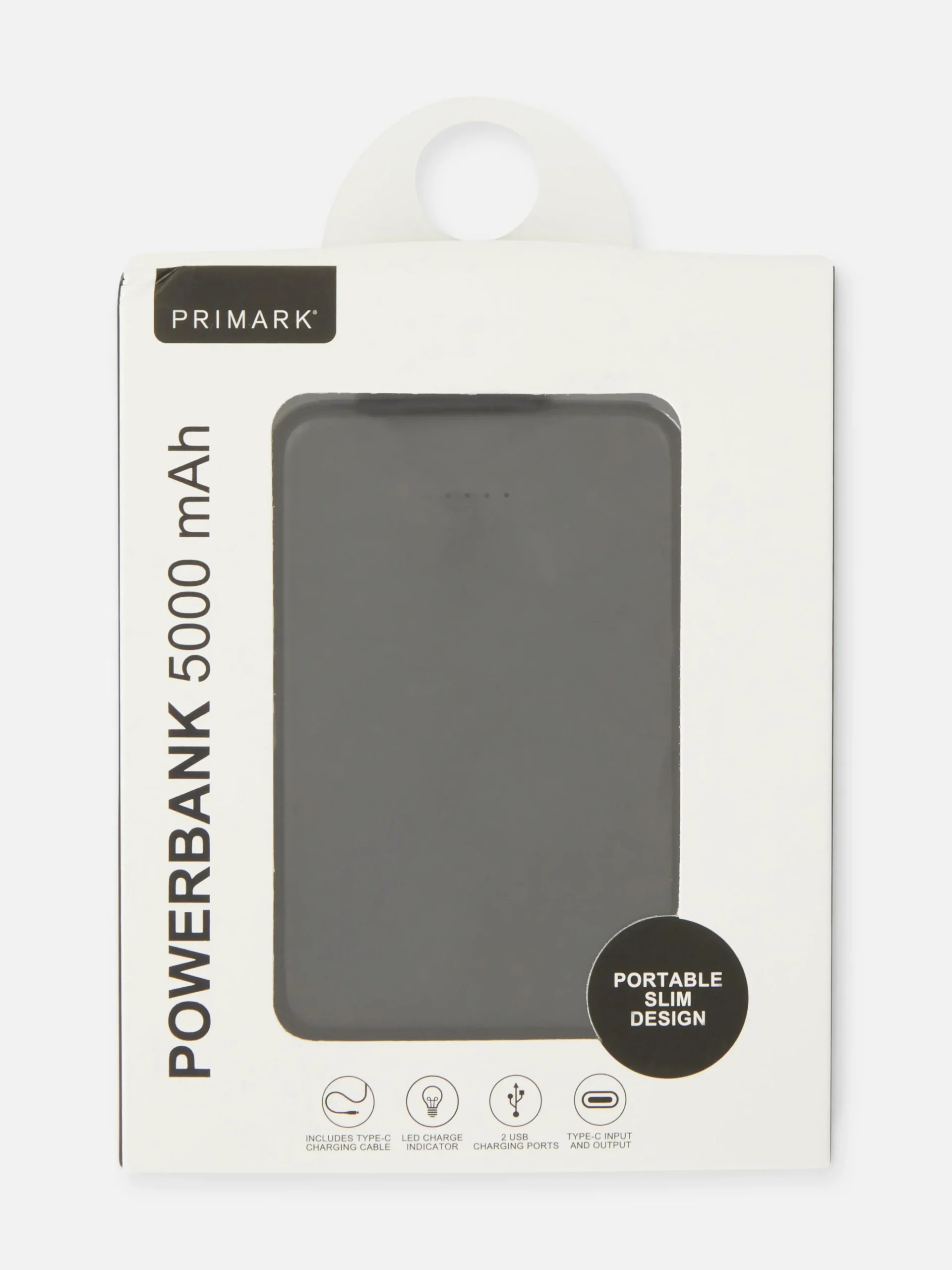 Slanke Powerbank 5000 MAh