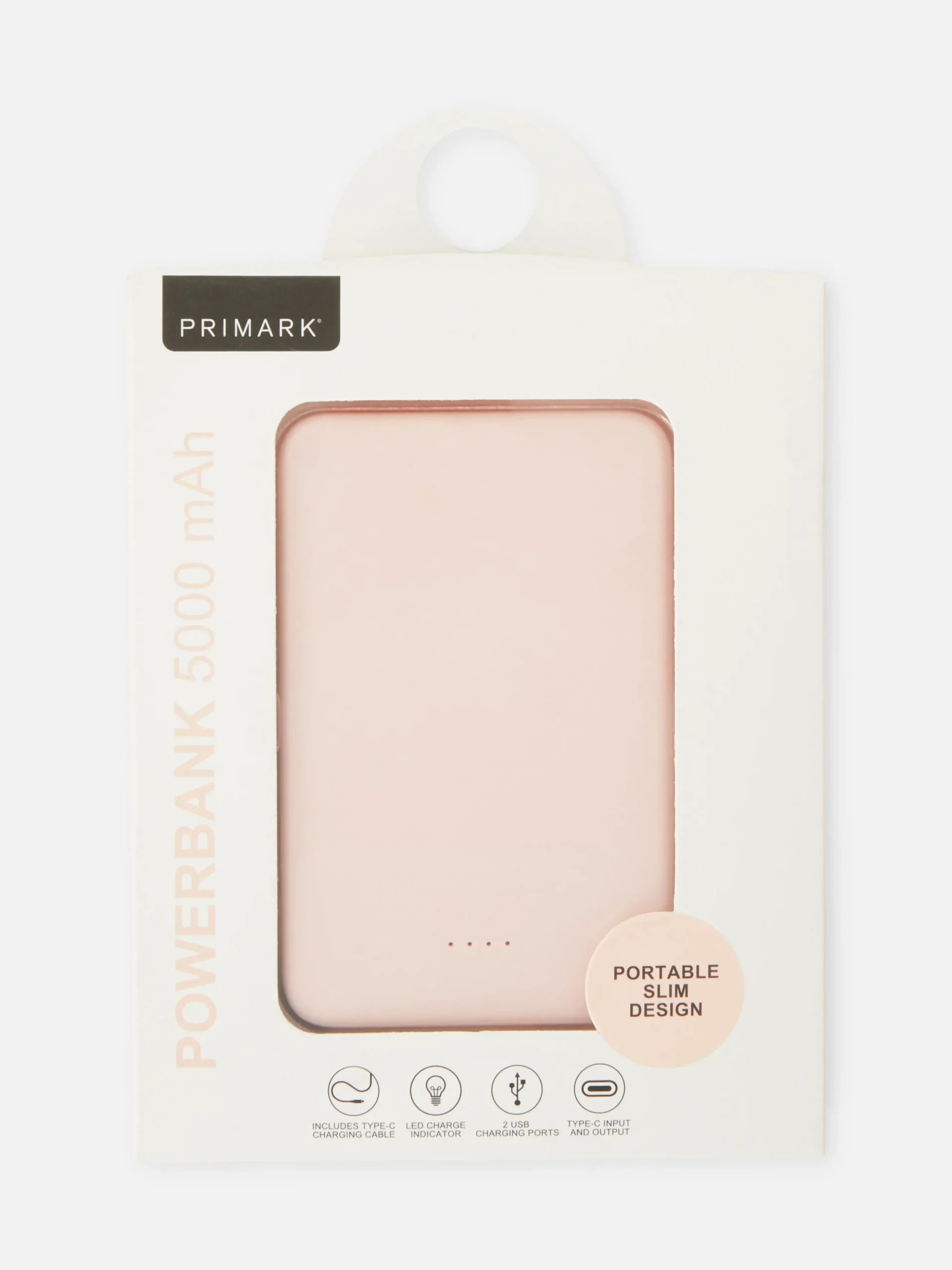 Slanke Powerbank 5000 MAh
