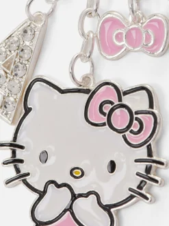 Sleutelhanger Met Strassteentjes Hello Kitty