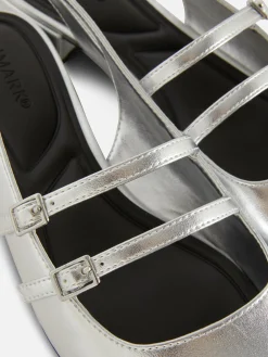 Slingback Mary Janes Met Dubbele Riempjes