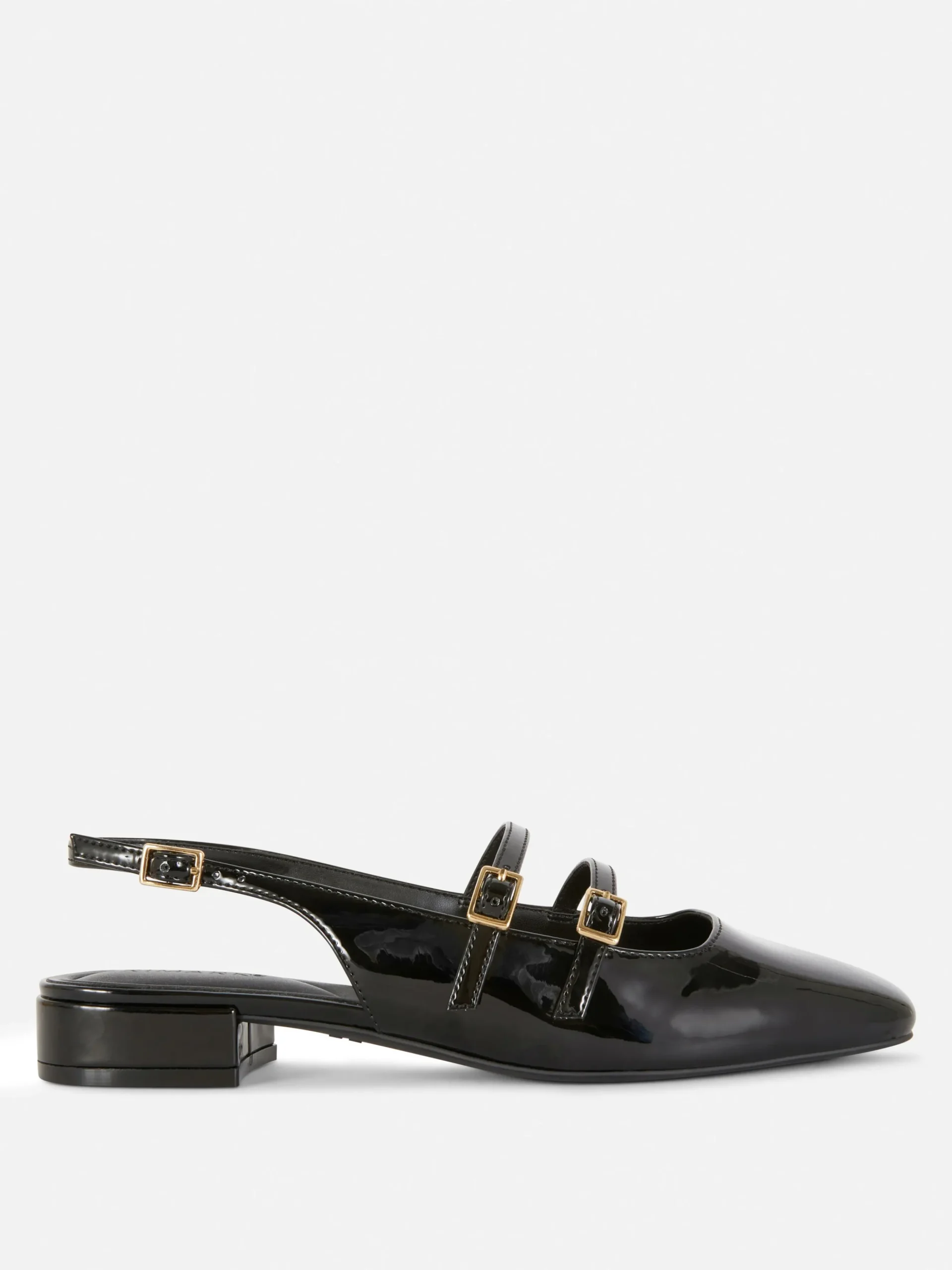 Slingback Mary Janes Met Dubbele Riempjes