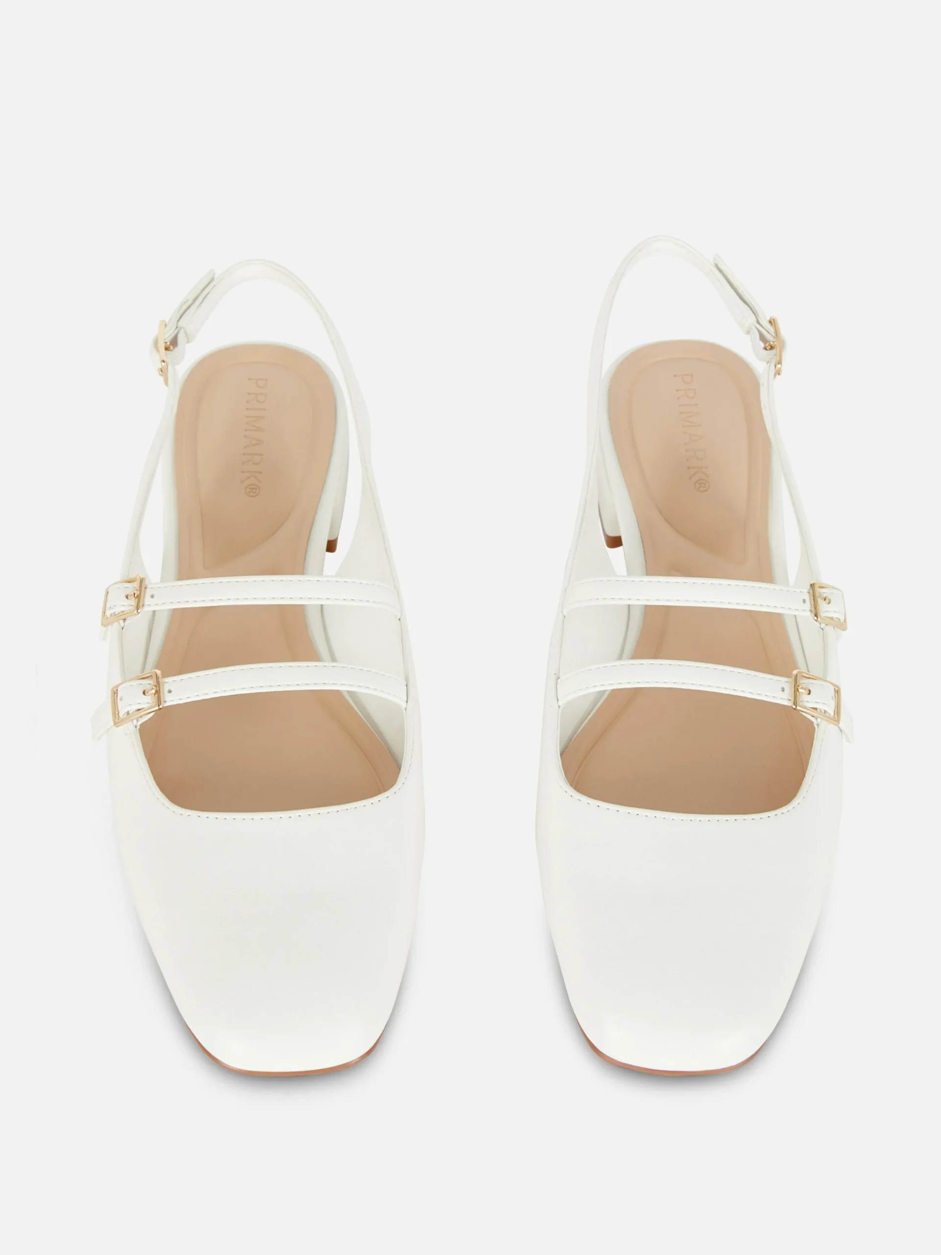 Slingback Mary Janes Met Dubbele Riempjes