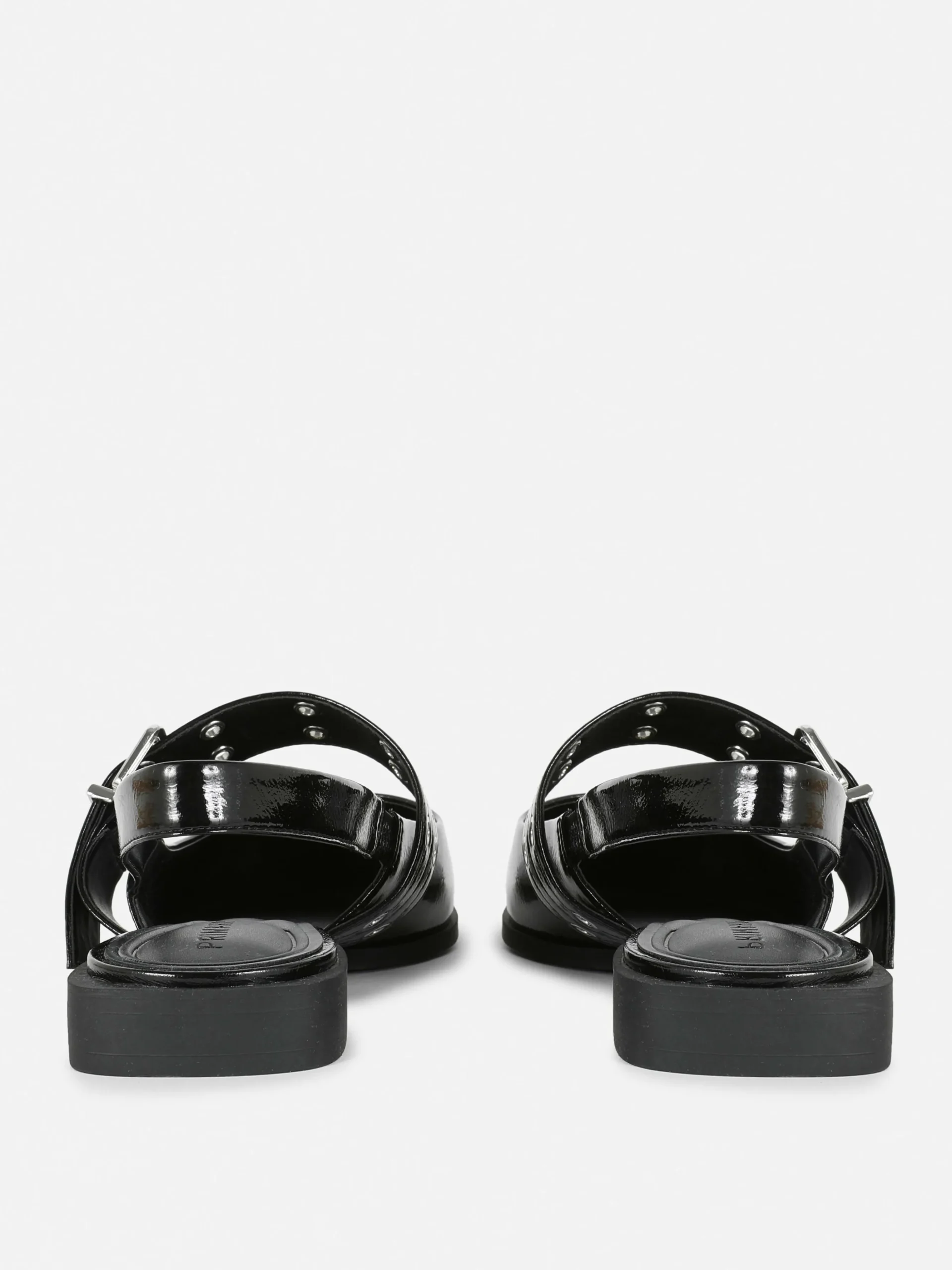 Slingbackballerina's Met Gesp