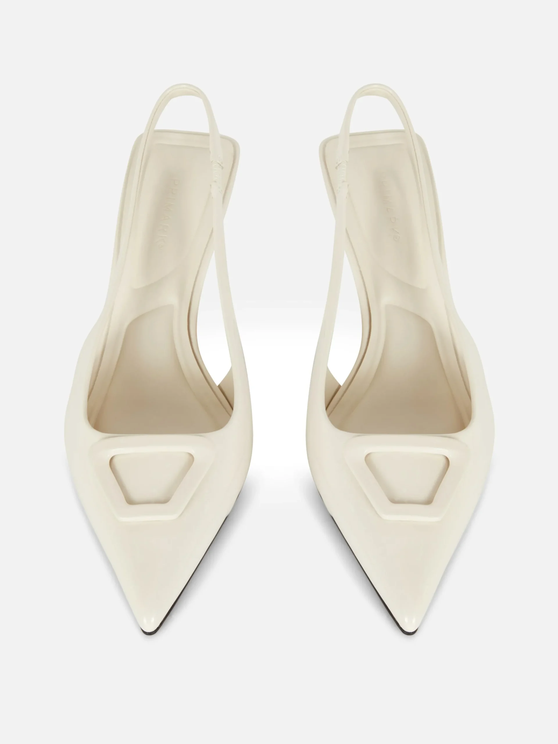 Slingback-pumps Met Lage Hak