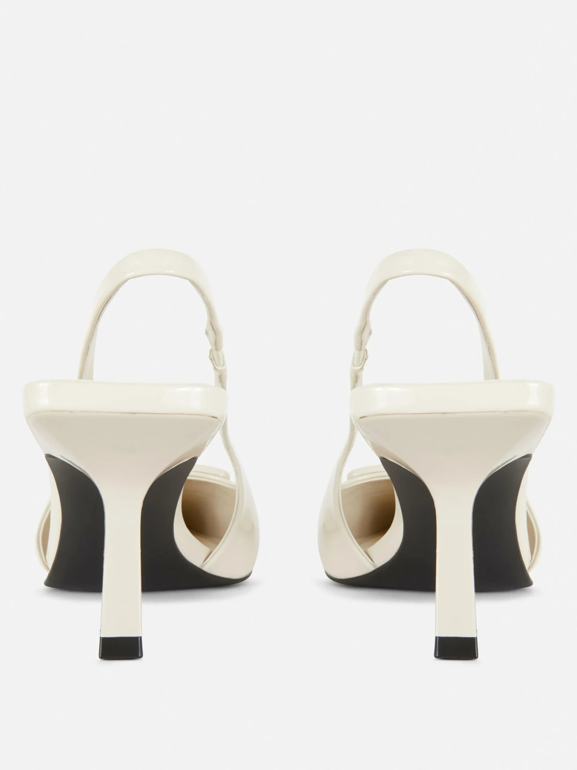 Slingback-pumps Met Lage Hak