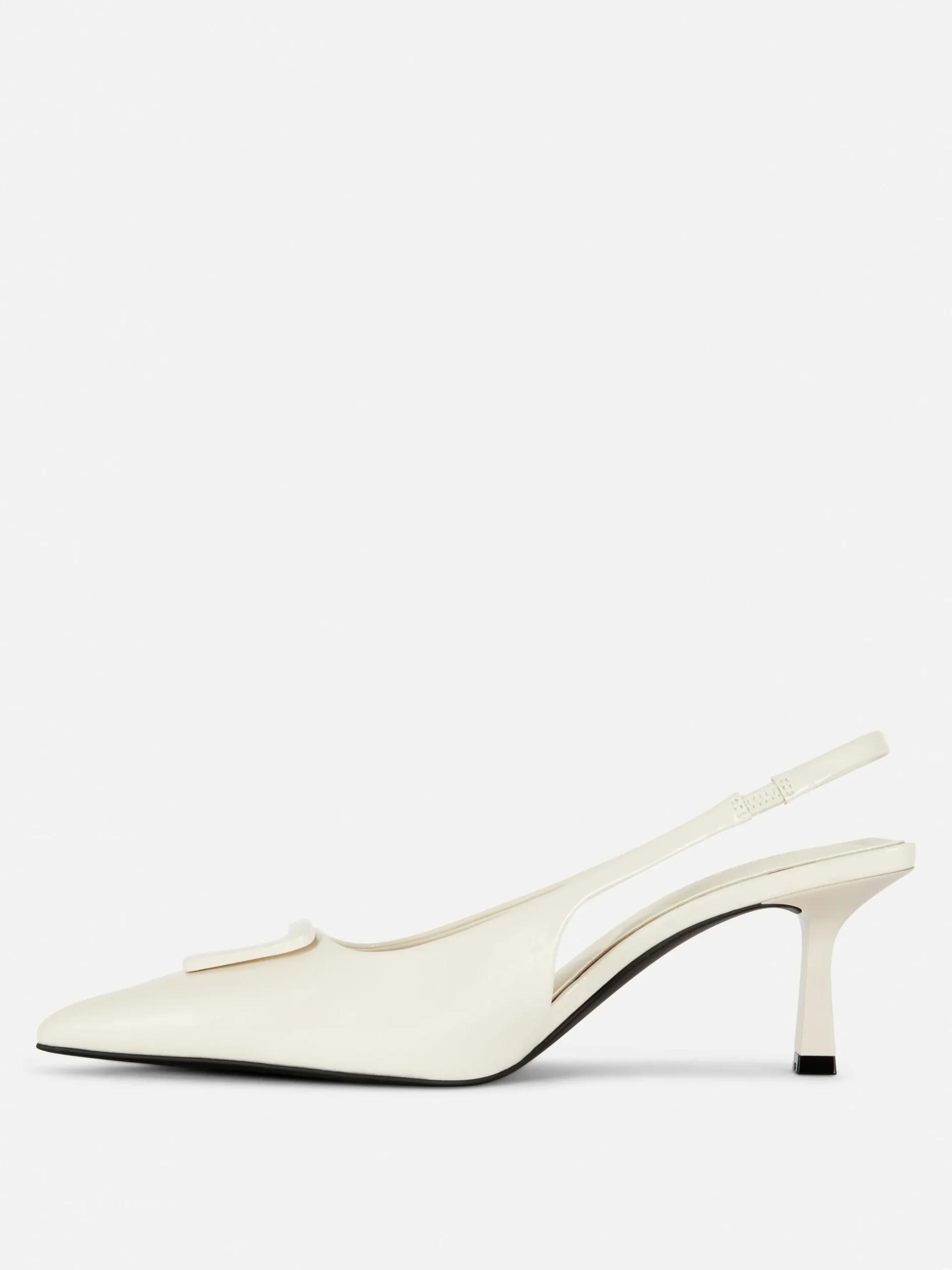 Slingback-pumps Met Lage Hak