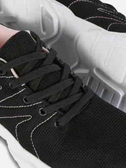Sneakers Met Mesh En Dikke Zool